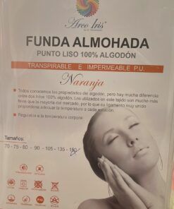 FUNDA ALMOHADA 100% ALGODON