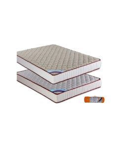 Colchón lanapur de 21cm de alto reversible de Don Almohadon, con dos caras para la estanción de verano e invierno.