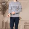 Pijama de hombre de algodón Lionel cómodo y transpirable