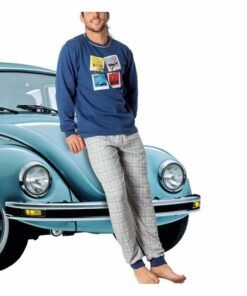 Pijama de hombre para invierno Modelo Dormen Ducados