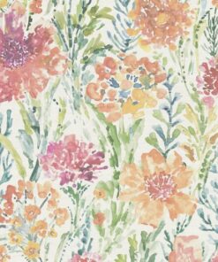 papel pintado de la colección aquarel de estilo floral