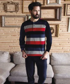 Pijama de hombre invierno terciopelo suave