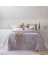 Colcha Lilit de Fundeco en beige reversible. - Imagen 4