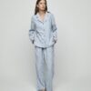 Pijama camisero de hombre Selmark azul cómodo y elegante