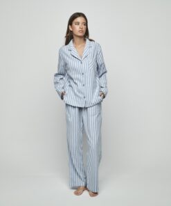 Pijama camisero de hombre Selmark azul cómodo y elegante