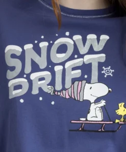 Pijama de mujer Snoopy cómodo y divertido