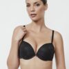Sujetador SuperBra Doble Push-Up 61229 de Selmark en encaje, disponible en negro, marfil y beige, con doble relleno para realce y escote definido, ideal para mujeres que buscan volumen y comodidad