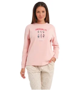 Pijama de mujer interlock cómodo y suave