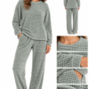Pijama de mujer Selmark P13473 de tejido suave