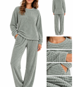 Pijama de mujer Selmark P13473 de tejido suave