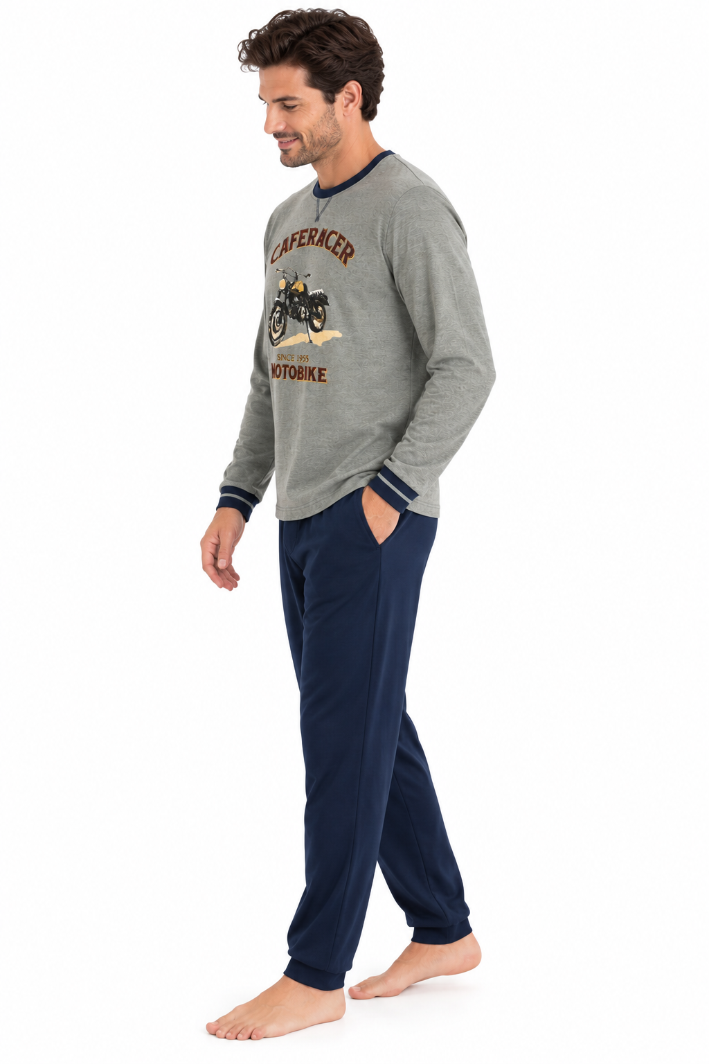 Pijama de hombre invierno algodón Dormen
