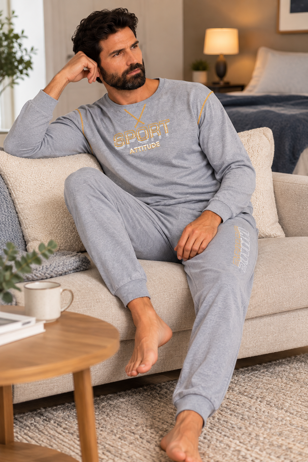 Pijama Algodón Jesús - Imagen 3