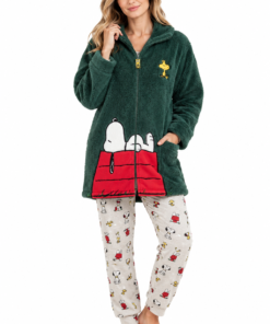 bata snoopy verde