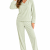 pijama de mujer invierno selmark verde