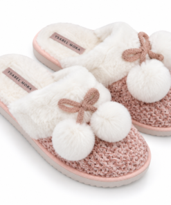 zapatillas de casa ysabel mora con pompones